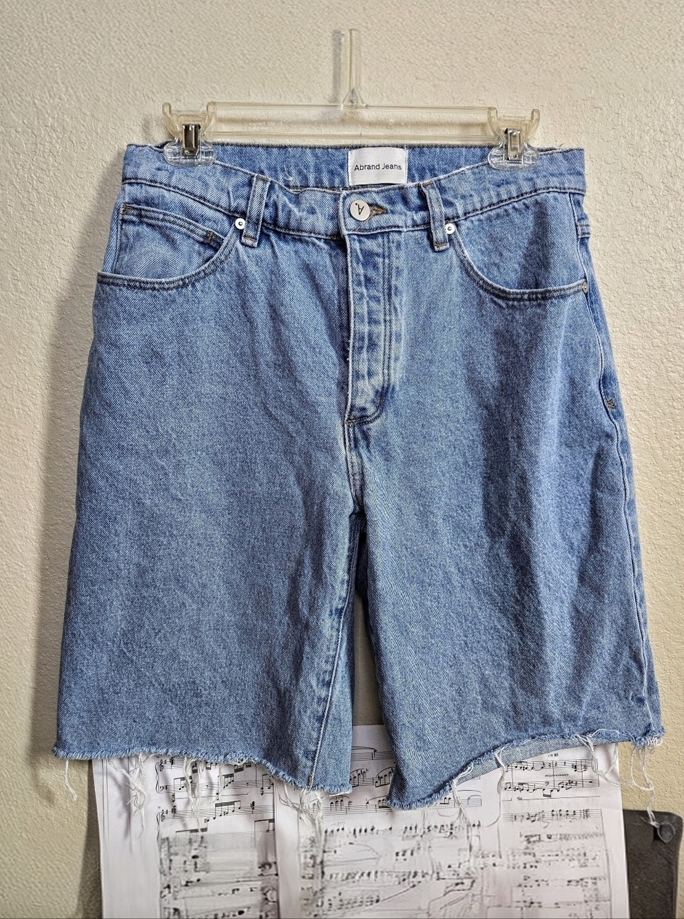 Revolve Abrand 95 Jorts light wash 27